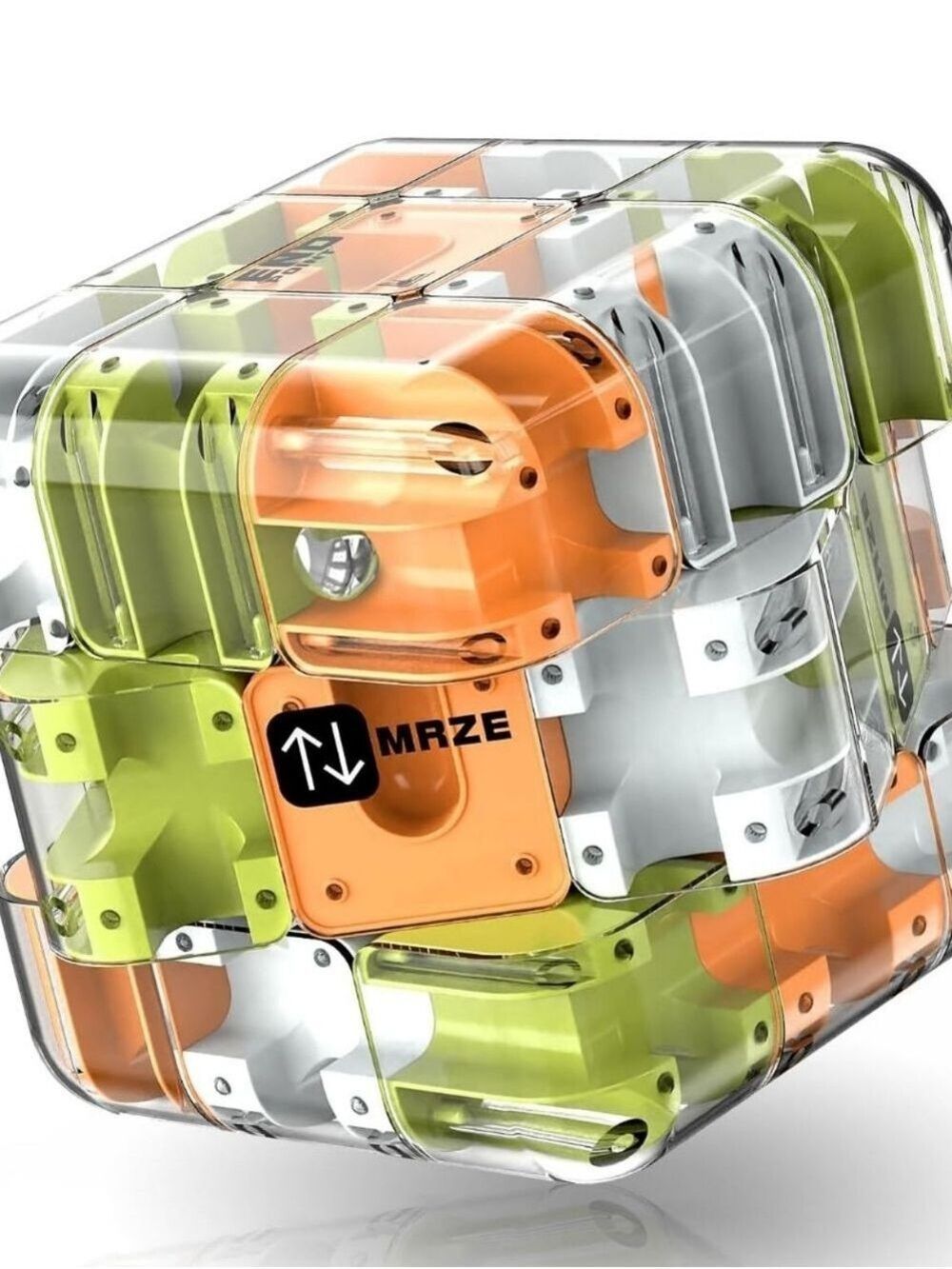 ATESSON 3D Rolling Ball Maze Cube